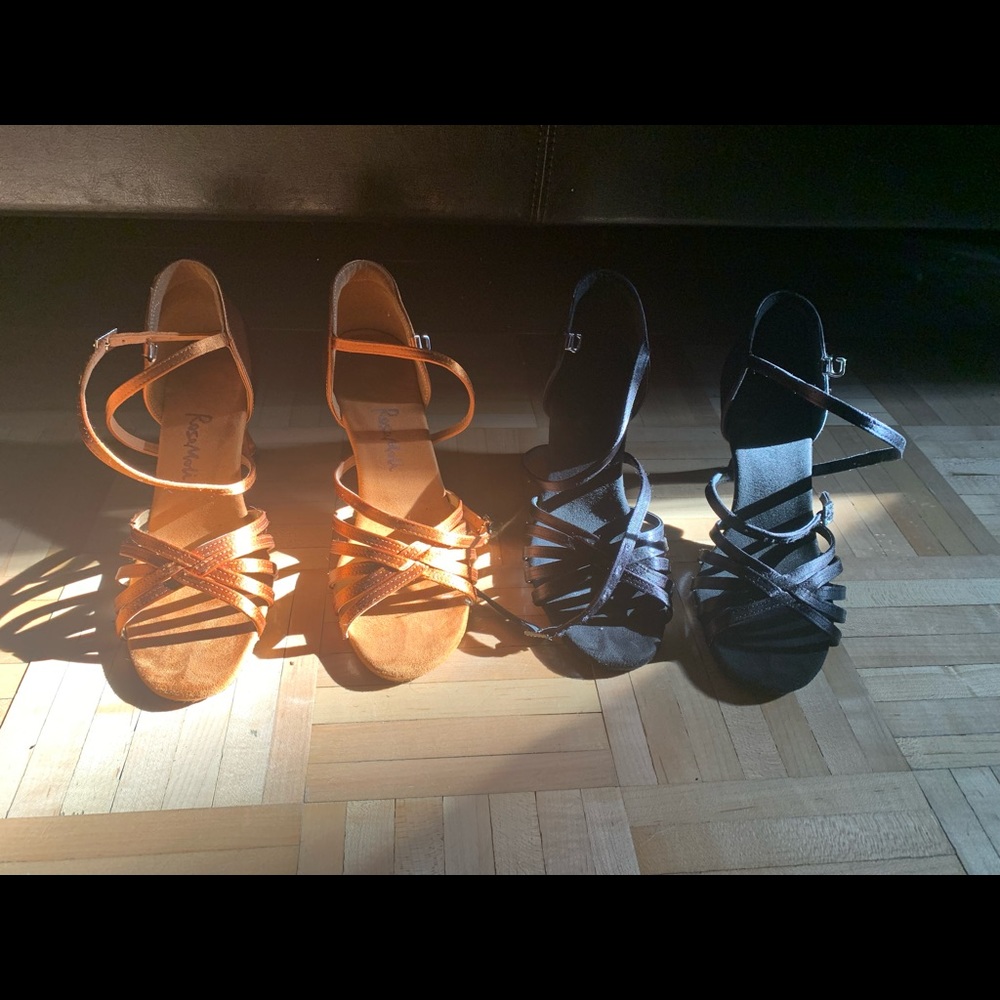 Salsa Practice Performance Dance Shoes